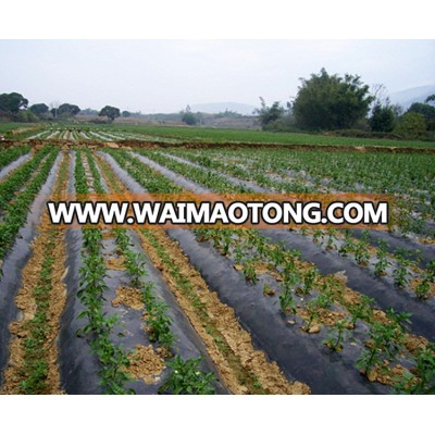 Factory custom agricultural durable plastic silver black mulch film