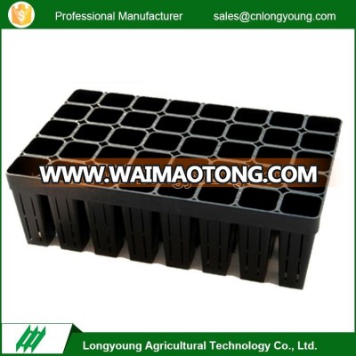 New design germination biodegradable plastic seeding tray for greenhouse