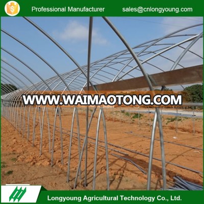 2017 Newest hot galvanized tunnel light deprivation greenhouse