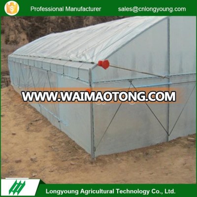 New products manual side open greenhouse roof roll-up machine